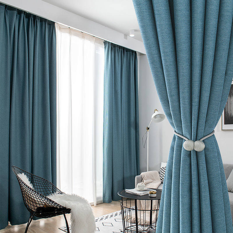欧思博窗帘高遮光隔音隔热窗帘客厅大气新款2023卧室家用现代简约