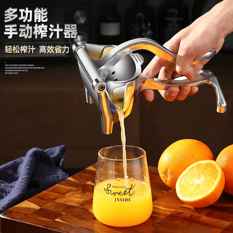 美之扣手动榨汁机甘蔗石榴西瓜橙汁挤压器家用水果压柠檬特厚图片