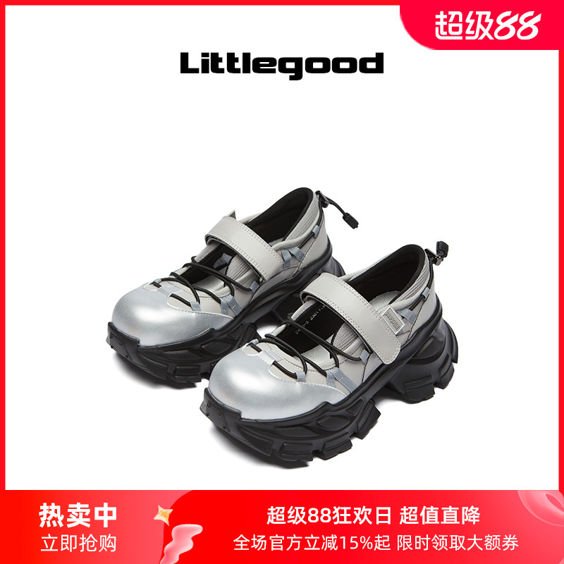 littlgood厚底玛丽珍鞋