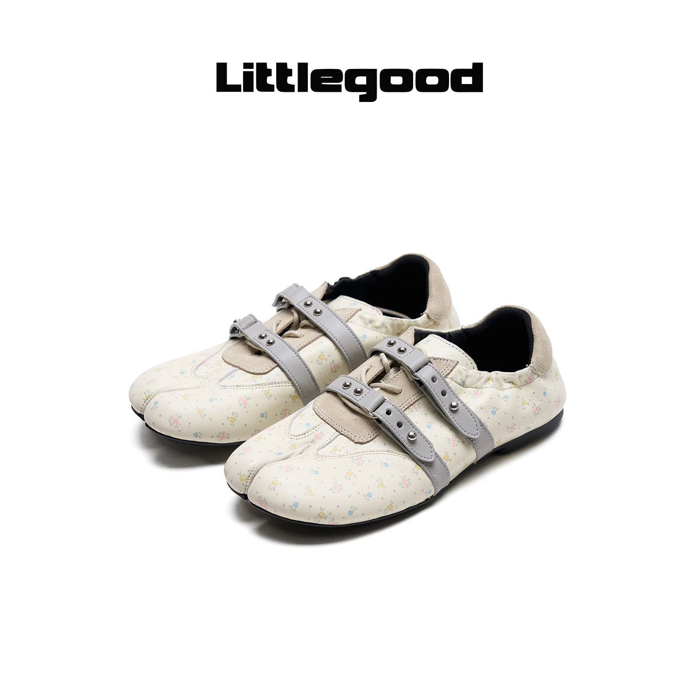 【新品推荐】littlegood小众分趾休闲单鞋女2026夏季新款百搭通勤