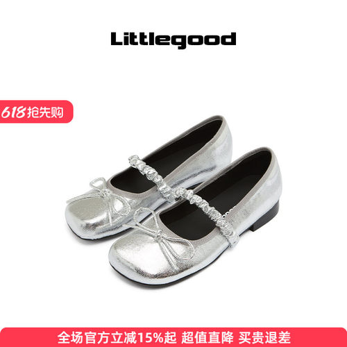 littlgood日系玛丽珍芭蕾舞鞋