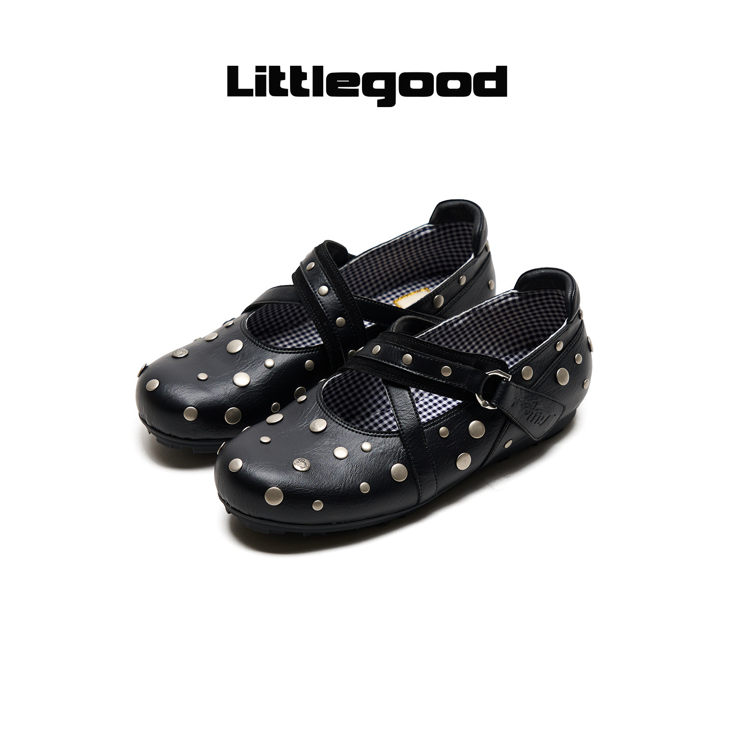 【新品推荐】littlegood朋克风玛丽珍女2026夏季新款百搭浅口鞋