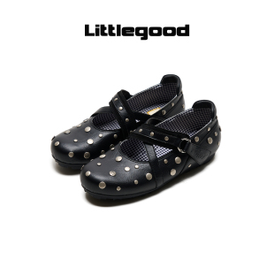 【新品推荐】littlegood朋克风玛丽珍女2026夏季新款百搭浅口鞋