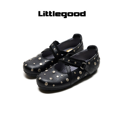 【新品推荐】littlegood朋克风玛丽珍女2026夏季新款百搭浅口鞋