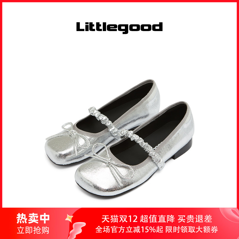 littlgood日系玛丽珍芭蕾舞鞋