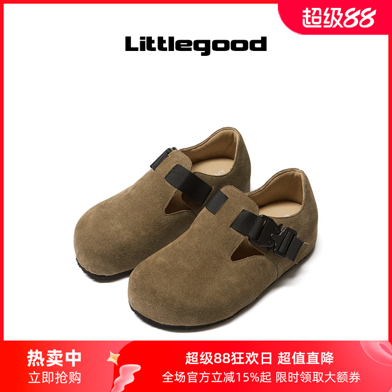 littlegood复古勃肯鞋