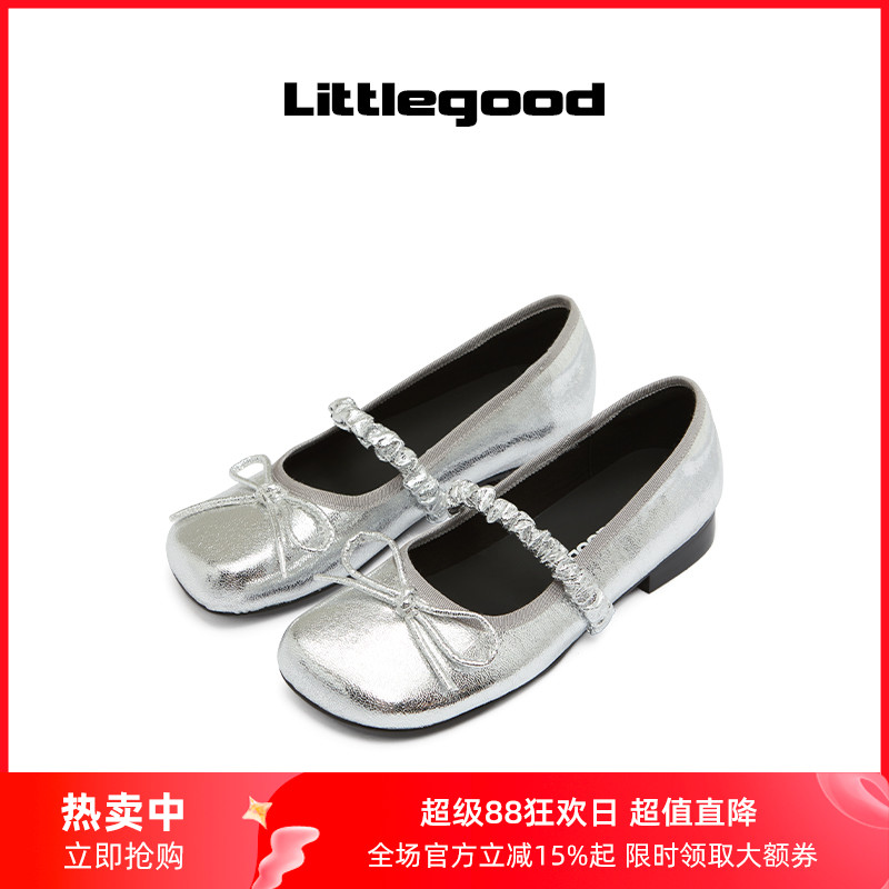 littlgood日系玛丽珍芭蕾舞鞋