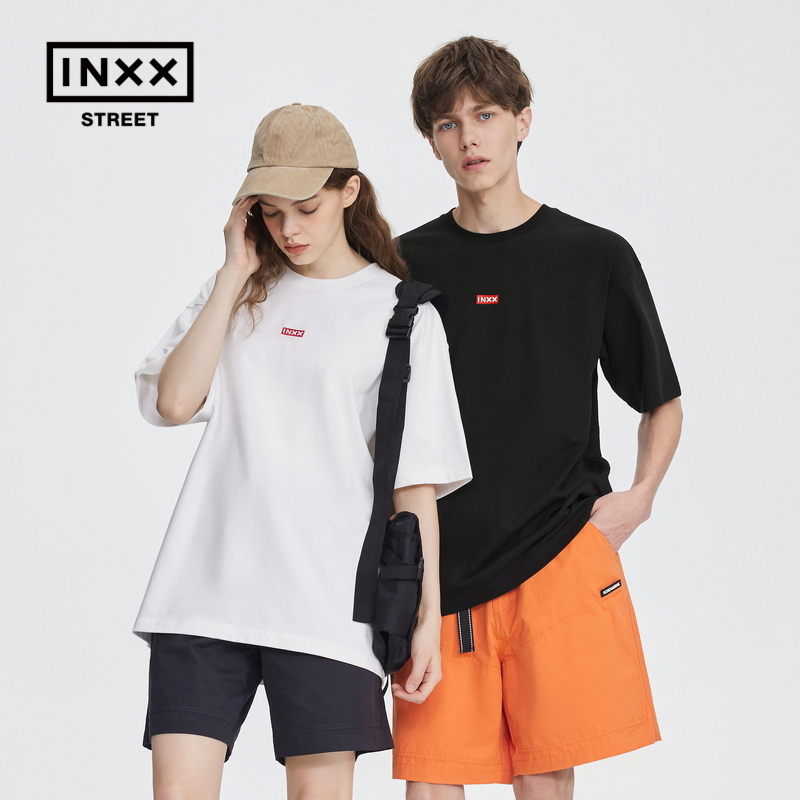 【INXX】inxxstreet潮牌夏新品宽松INXX短袖T恤情侣