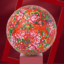 狂迷足球东北大花袄青少年耐磨5号刻字生日礼物中考学生正品 训练