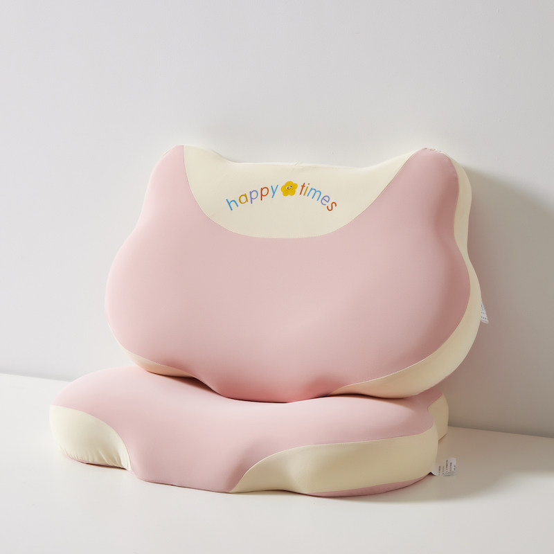 儿童记忆棉枕芯护颈椎助睡眠专用枕头芯单人一对慢回弹学生小枕芯