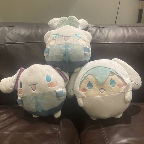 大号正品散MaxLimited初音未来玉桂狗联名周边 趴趴毛绒玩偶谷子