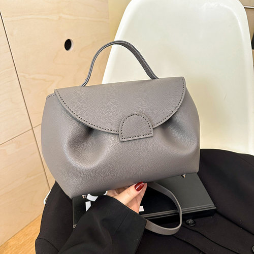 喵小咪手工编织包包大象灰笑脸包