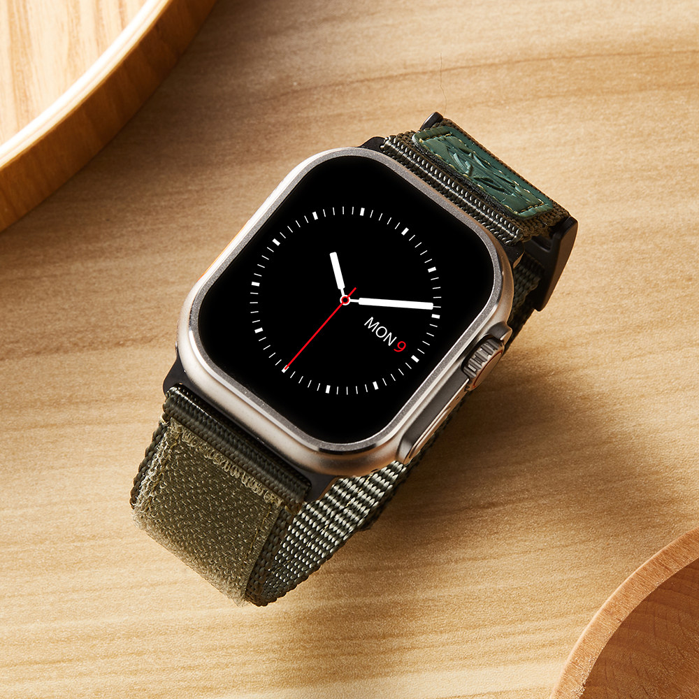 索柯applewatch9尼龙表带图片