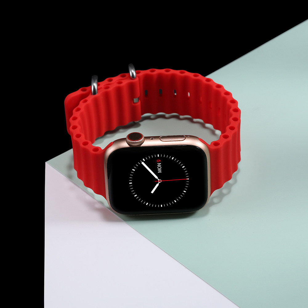 适用applewatch9硅胶表带图片