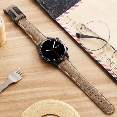 索柯华为watch手表真皮表带