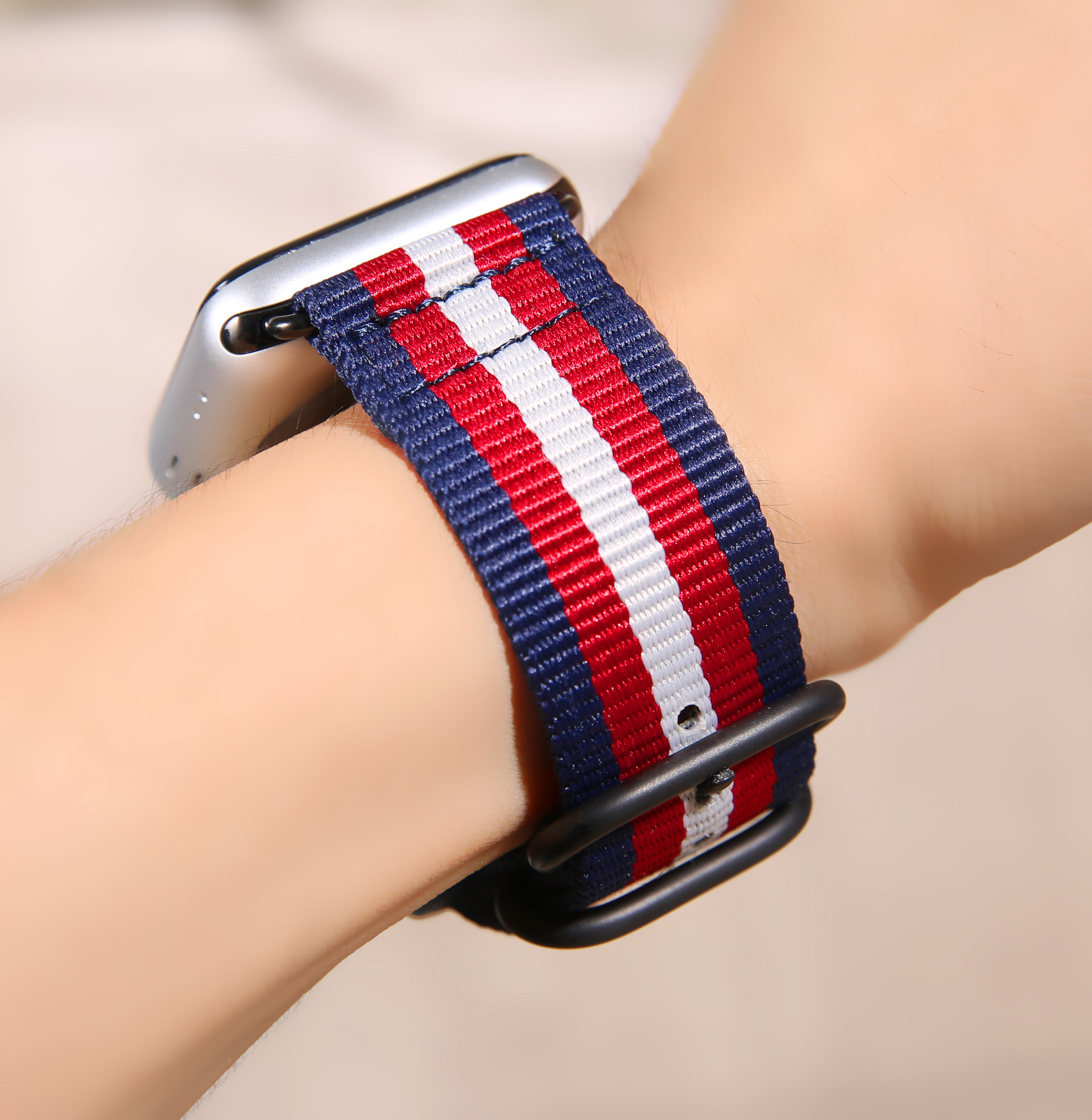Suoke Watch strap Apply to Apple apple watch6 Watch soft iwatch3 Watch strap weave nylon Twill men and women The 1 generation watch5/SE Fashion trendsin the Smart devices , Smart Device Accessories , Smart Watch bracelet strap/Wristbands  category - from Buy2taobao.com to provide professional Taobao agent buy service