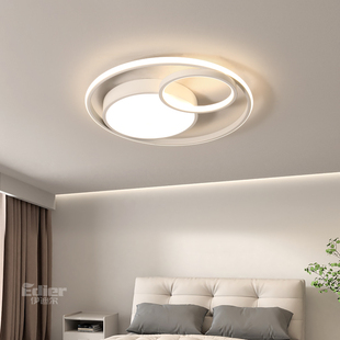 2025新款 圆形餐厅书房中山灯具 led吸顶灯简约现代主卧灯创意个性