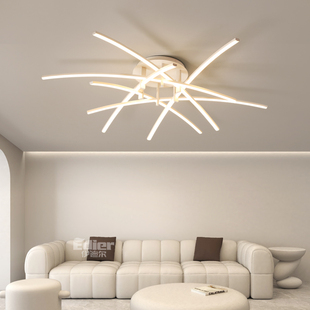 简约现代大气客厅吸顶灯个性 中山灯具 大灯主灯led卧室2025新款