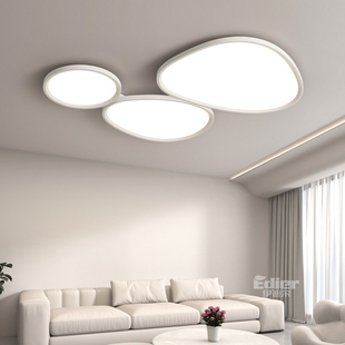 客厅灯现代简约个性 设计师全光谱护眼高级卧室房间灯 大厅主灯新款