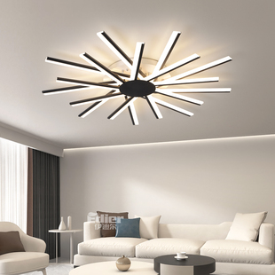客厅灯 中山灯具 简约现代大气主灯大灯卧室极简护眼led吸顶灯新款