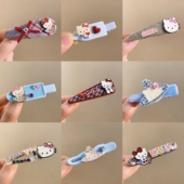 清仓 满9.9包油 可爱Kitty猫系列发夹边夹侧边刘海女卡通头饰