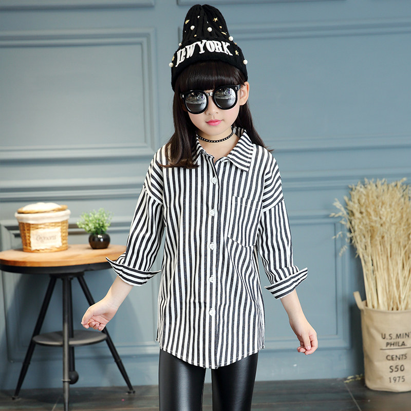 Chemise fille à manche longue - Ref 2086387 Image 4