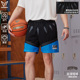 男篮球裤 运动裤 美式 户外跑步速干网眼透气夏季 四分裤 维动黑豹短裤