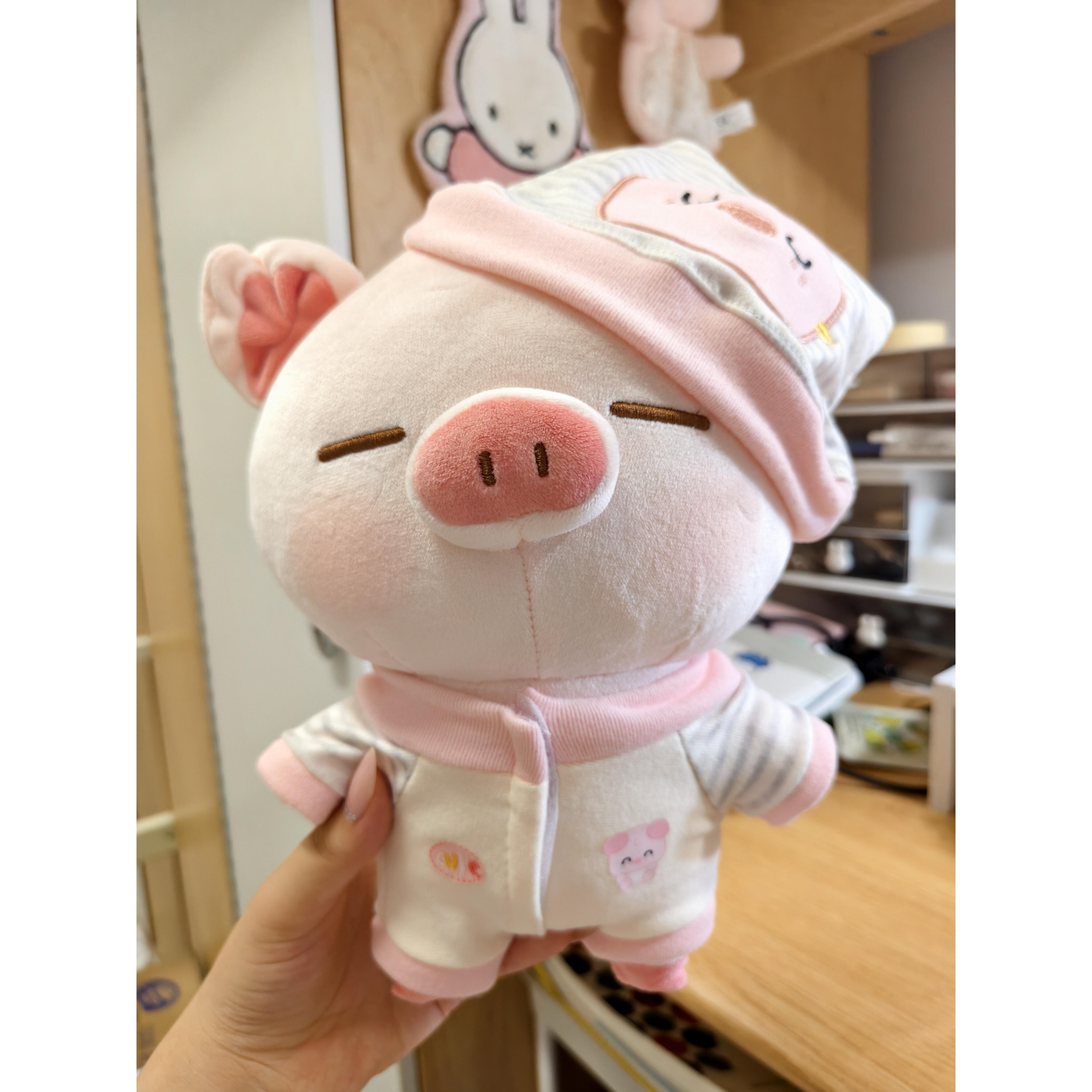 站姿小猪玩偶bobo毛绒公仔玩具宿舍抱睡抱枕送男女朋友生日礼物
