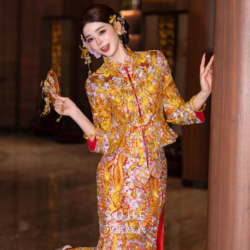 褂皇龙凤褂2026新款新娘中式婚服