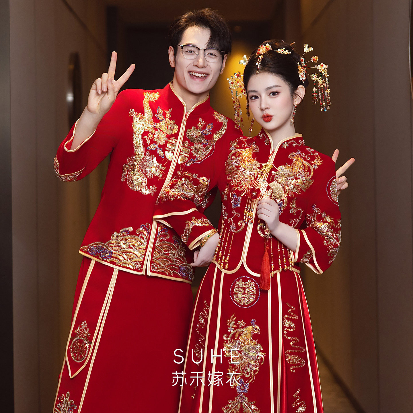 秀禾服2026新款婚服新娘婚服图片