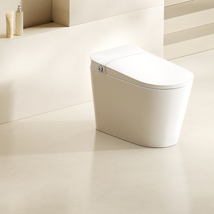 011 智能马桶多重过滤360泡沫盾全自动家用虹吸坐便器 陶谷 新款