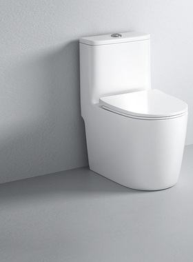 陶谷TAOGU卫浴 59cm超短马桶家用座坐便器虹吸式静音小户型60070