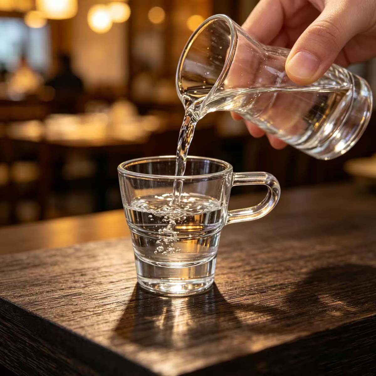 高档一两白酒带把杯子