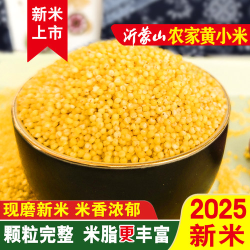 2025年新小米沂蒙山农家岭地小米