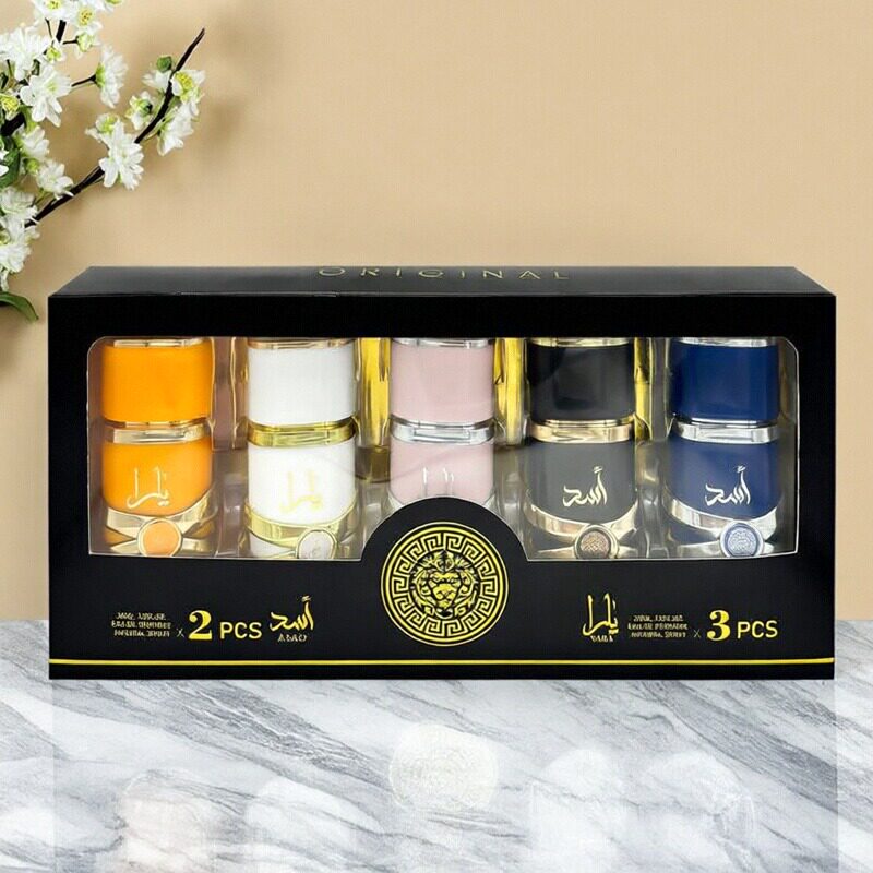 跨境爆款lattafa Yara香水组合5件套装 tk/亚马逊中东阿拉伯迪拜