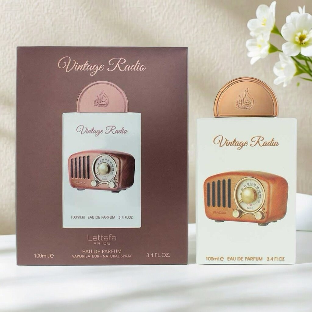 跨境Lattafa Pride Vintage Radio Parfum复古收音机中东男女香水