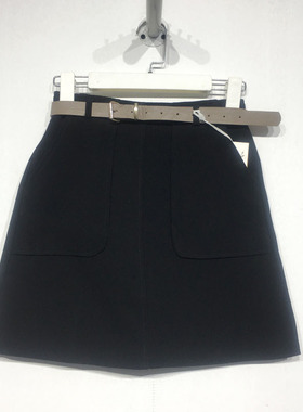 潮系列 D92114 时尚短裙品牌女装折扣颦