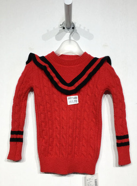 YJ系列 PF11459 时尚针织衫品牌童装折扣