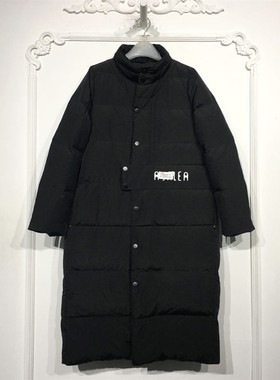 N系列 8129S036 时尚长款羽绒服品牌女装折扣颦