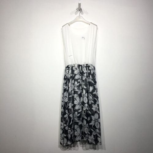乔系列 D96511 时尚连衣裙品牌女装折扣颦