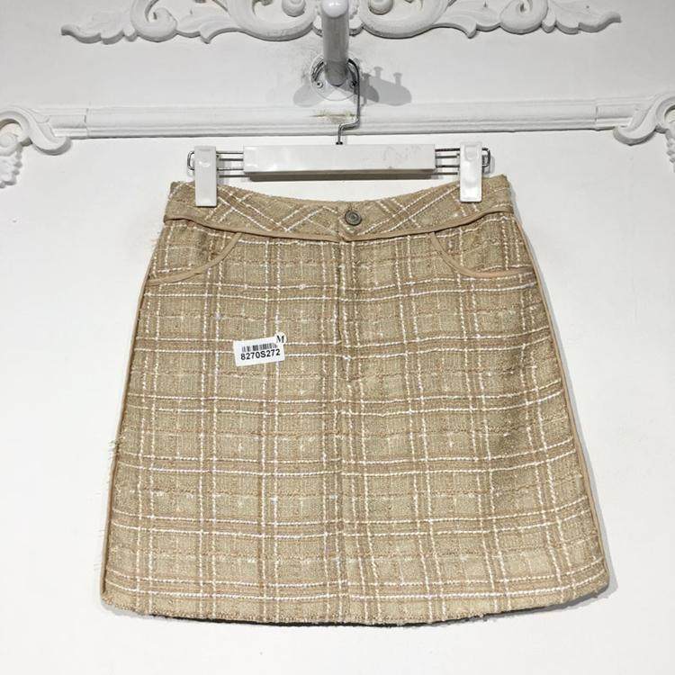 潮系列 8270S272 时尚短裙品牌女装折扣颦