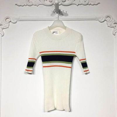 潮系列 8291S069 时尚针织衫品牌女装折扣颦