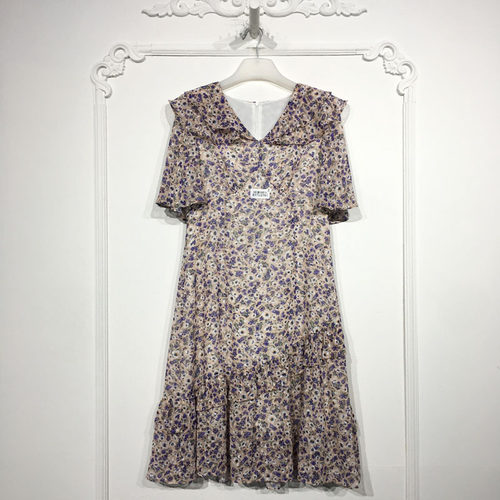 格系列 8170S165 时尚连衣裙品牌女装折扣颦