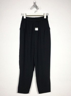 潮系列 D99285 时尚九分裤品牌女装折扣颦