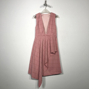 欧系列 D82358 时尚连衣裙品牌女装折扣颦