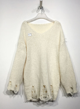 潮系列 D98423 时尚针织衫品牌女装折扣颦