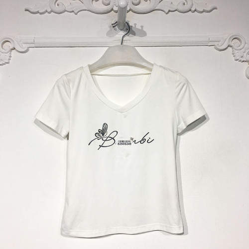 潮系列 8250S249 时尚T恤品牌女装折扣颦