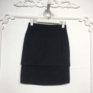 毛呢半身裙品牌女装 时尚 折扣颦 8157S052 欧系列