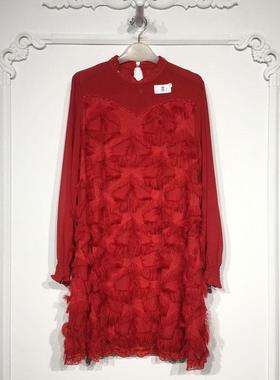 潮系列 LM06143 时尚连衣裙品牌女装折扣颦