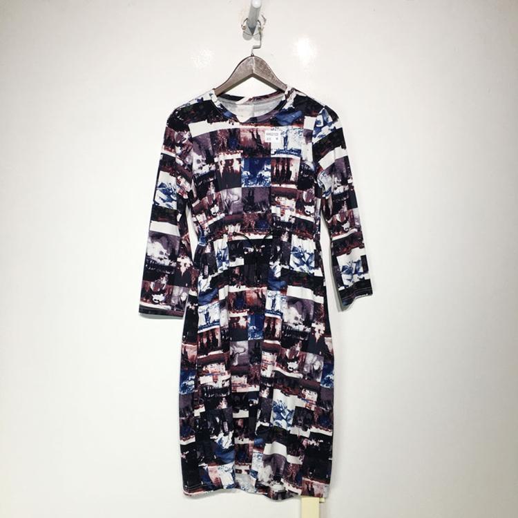 AELD系列 HH02133 时尚连衣裙品牌女装折扣颦